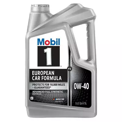 FS European Car Formula Full Synthetic Motor Oil 0W-40 5 Quart • $26.96