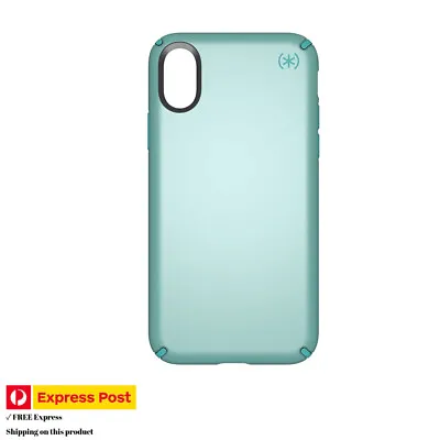 $44.95 • Buy SPECK PRESIDIO METALLIC CASE FOR IPHONE XS - PEPPERMINT- Express Post