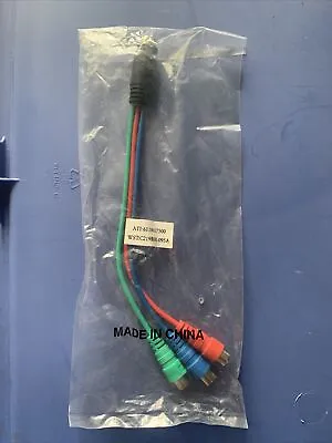 $7.99 • Buy ATI 9-Pin S-Video To 3 RCA Component Adapter P/N 6110017500 BRAND NEW OEM