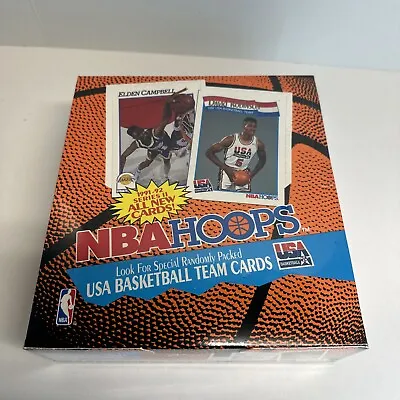 1991-92 NBA Hoops Basketball Series 2 Wax Rack Pack Box (Jordan Dream Team) Rare • $95