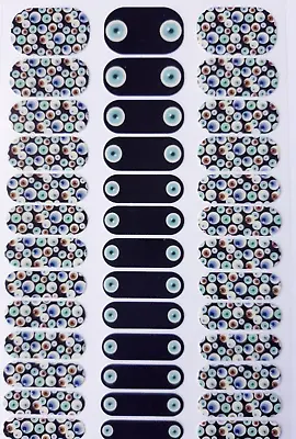 $7 • Buy Jamberry All Eyes On You Junior Nail Wraps Retired Nov 2018 Glow In The Dark