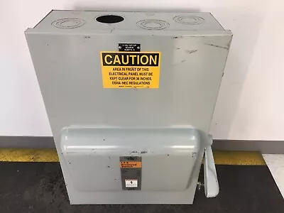 Ite Nf355 400 Amp 600 Volt 3 Phase N/fused Indoor Disconnect..d-1344 • $800