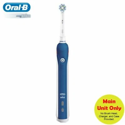 $44.99 • Buy Genuine Braun Oral-B Pro 2000 Electric Toothbrush Dark Blue