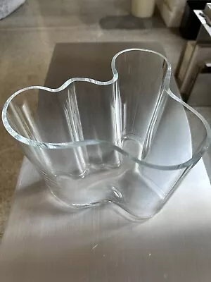 ALVAR AALTO - Early 'Savoy' Glass Vase 9750 Karhula Glassworks 1930s • $138