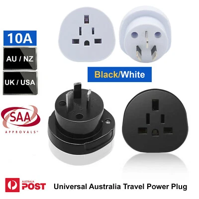 $17.59 • Buy SAA ROHS Universal Australia Travel Power Plug Adapter Converter US/EU/UK To AU