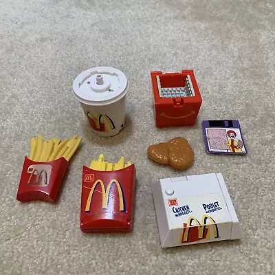 McDonald's Mixed Lot Of Vintage Food Toy Gadgets Fries Drink Cup Nuggets • $7.21