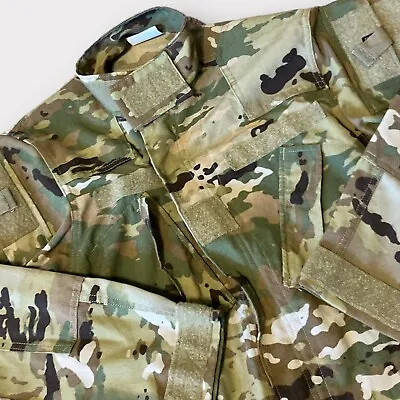 US Army Multicam Aircrew Combat Flight Uniform Coat Shirt A2CU  SMALL REG NWOT • $24.99