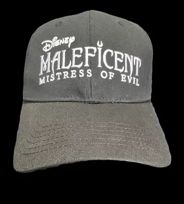 Disney Maleficent Mistress Of Evil Black Hat Baseball Cap Adjustable Promo New • $19.99