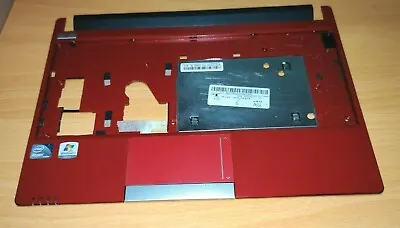 Packard Bell Pav80 Genuine Red Touchpad Palmrest Surround Ap0fc000720 • £14.95