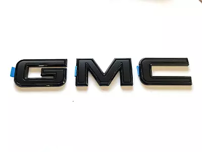 2019-2023 GMC Sierra 1500  Rear BLACK GMC Emblems MULTI PRO Tailgate OEM • $49.95