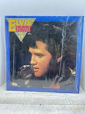 Elvis Presley Gold Records Volume 5. Great Condition With Shrink Wrap Attached • $12