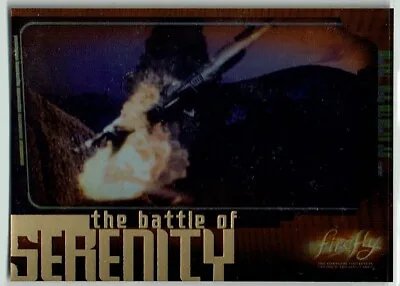 Firefly Trading Cards Battle Of Serenity Card B5 • $4.99