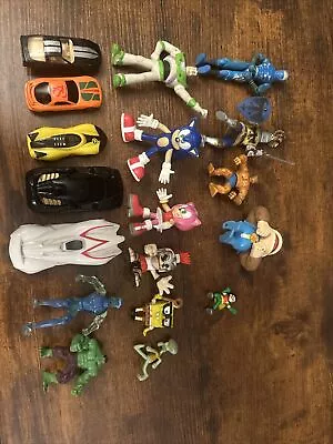 Vintage Random Toy Lot. Different Eras Properties Characters And Brands. • $6.50