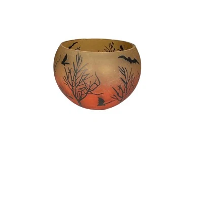 $21.99 • Buy Yankee Candle Halloween Round Tea Light Candle Holder