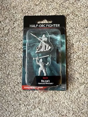 Half-Orc Fighter - Nolzurs Marvelous Miniatures - Dungeons And Dragons #86 • £1