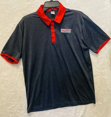 $13.20 • Buy Krispy Kreme Donuts Employee Uniform Mens Size Medium Polo Shirt Top
