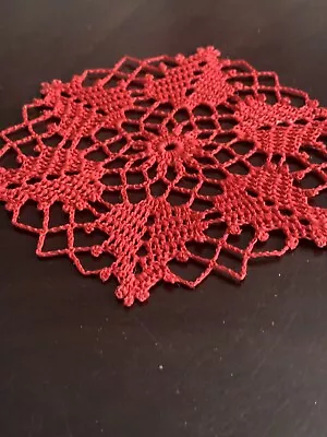 Vintage Hand Crochet Lace  Coaster Doilies Handmade  100% Cotton • £4