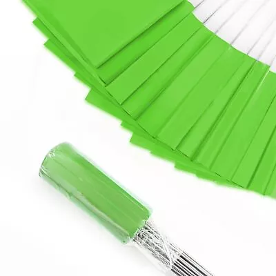 Marking Flags Marker Flags For Lawn 50Pack 4 * 5 * 15 Inch Green PVC Small • $11.49