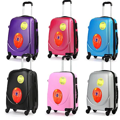 £24.95 • Buy Hard Shell Cabin Travel 4 Wheels Luggage Set Suitcase ABS Lightweight Trolley