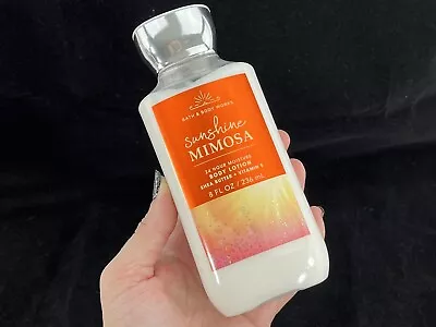 BATH & BODY WORKS SUNSHINE MIMOSA 24 HOUR MOISTURE BODY LOTION (Pack 1) • $12.50