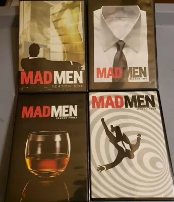 Mad Men Complete Seasons 1-4 (1 2 3 4) 16 DVD Set FREE SHIPPING! • $23.99