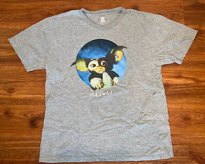 Official Mogwai Gremlins Movie Adult XL Tee Shirt Gray Graphic T Men's • $19.99