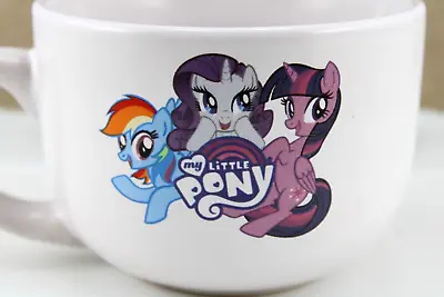 Hasbro My Little Pony 2022 16 Ounce Ceramic Coffee Cup Soup Mug With Handle • $11.43
