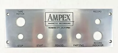 Vintage Rare Ampex 350 351 Remote Control Face Plate Panel USED AS IS • $99.95