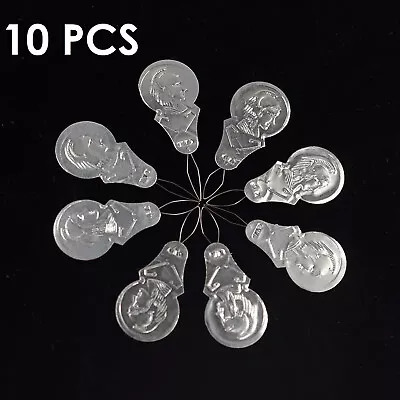 10pcs Metal Wire Needle Threader Silver Hand Sewing Stitch Insertion Tool 1.7  • $3.70