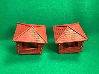 Vintage Marx Fort Apache Carry-all Play Set Guard Towers • $8