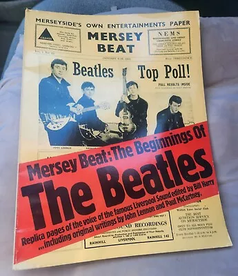 Beatles - 2 Large Books - Mersey Beat & The Art Of The Beatles In Ex Condition • $29.99