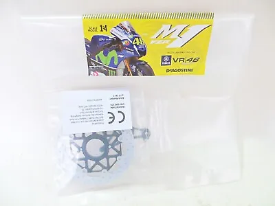 DeAgostini 'YAMAHA YZR-M1' VALENTINO ROSSI #76 1:4  76: REAR BRAKE DISC. NEW • £9.99