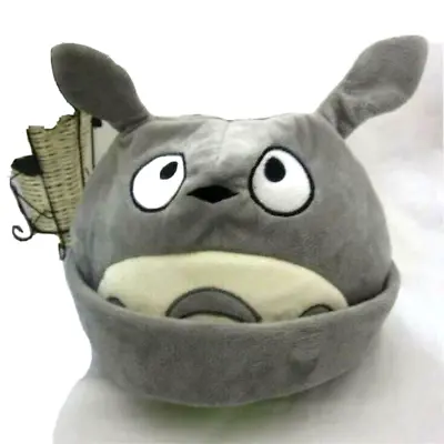 Raccoon Gray Party Halloween Costume Animal Plush Cap Hat  S Totoro • $7.99
