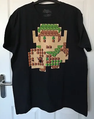 Black  Legend Of Zelda  Nintendo T-shirt Men's Size UK Large Lootwear • £6