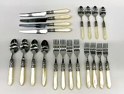 Bugatti For Vietri Italy Aladdin Antique Ivory Silverware Service For 4 (20 Pcs) • $125