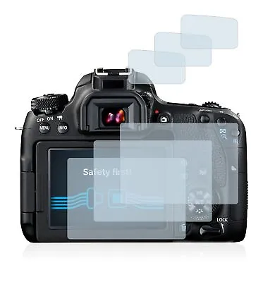 Canon EOS 77D  DSLR 6 X Transparent ULTRA Clear Camera Screen Protector • $22.79