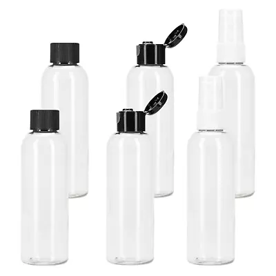 £6.25 • Buy 100ml Travel Bottles Set For Toiletries 30% Recycled Plastic Containers UK Made