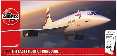 £32.30 • Buy Airfix A50189 1:144 Concorde Gift Set: The Last Flight Of The Concord (with Pain