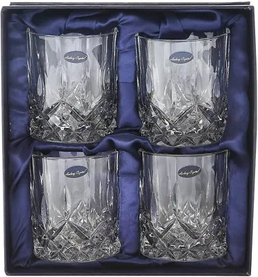 Double Old Fashioned Glasses Waterford Markham Set Of 4 With Gift Box • $36.99