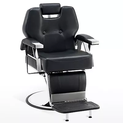 BarberPub Hydraulic Recline Barber Chair All Purpose Salon Beauty Spa Chair 2801 • $399.90