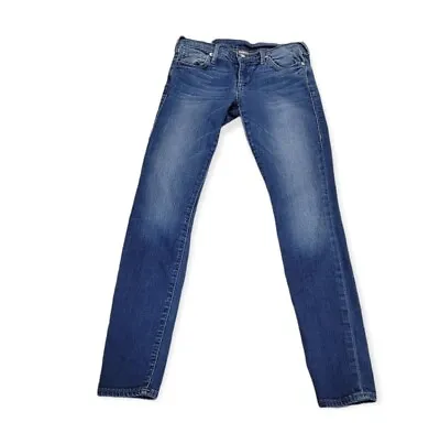 True Religion Casey Low Rise Super Skinny Jeans Women's Size 25 X 27 • $16.48