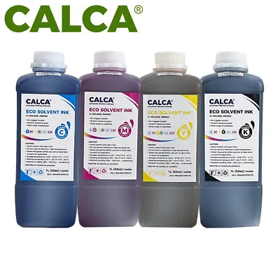 CALCA 4L Compatible Roland ECO Solvent Ink CMYK/pack • $116.73