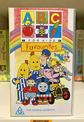 FAVOURITES - BRUM FIREMAN SAM NODDY POSTMAN PAT - ABC For Kids - VHS • $49.95