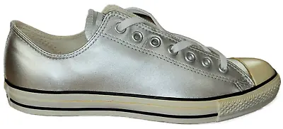 Converse Adult Unisex Chuck Taylor All Star SP Ox Metallic Silver 1V643 • $20