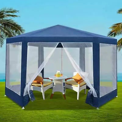 Instahut Gazebo?2x2m Marquee Wedding Party Tent Outdoor Camping Mesh Wall • $73.51