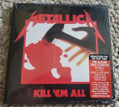 METALLICA *Kill 'Em All* Remastered CD Seek & Destroy Jump In The Fire NEW! • $14.99