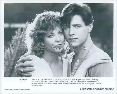 1984 Nancy Allen And Michael Pare Original News Service Photo • $14.99