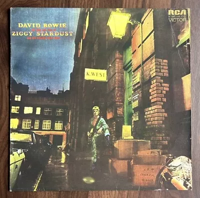 David Bowie Ziggy Stardust & The Spiders From Mars RCA SF8287 BGBS 0864 5 1972 • £14.95