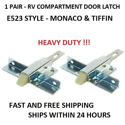 $13.95 • Buy 1 Pair - E523 RV Baggage Compartment Door Slam Trigger Latch Lock Monaco Tiffin