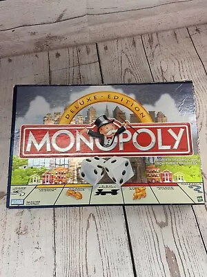 1990s Parker Brothers Monopoly Deluxe Edition Vintage Board Game 2-10 Players • $28.90